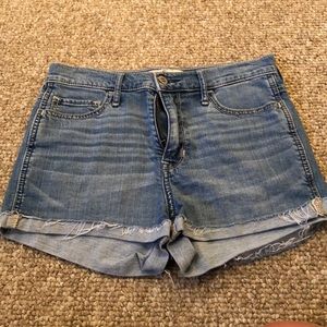 hollister jean shorts